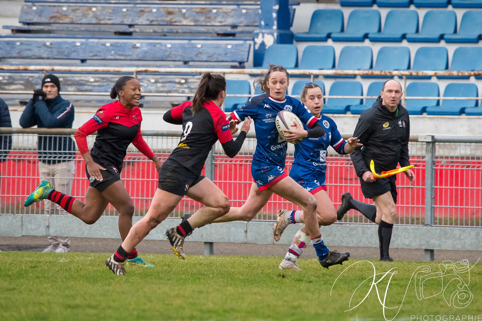  FC Grenoble Rugby - AC Bobigny 93 Rugby - Rugby - Grenoble Amazones (20) vs (11) Bobigny (#2023AmazonesVsBobigny01) Photo by: Karine Valentin | Siuxy Sports 2023-01-16