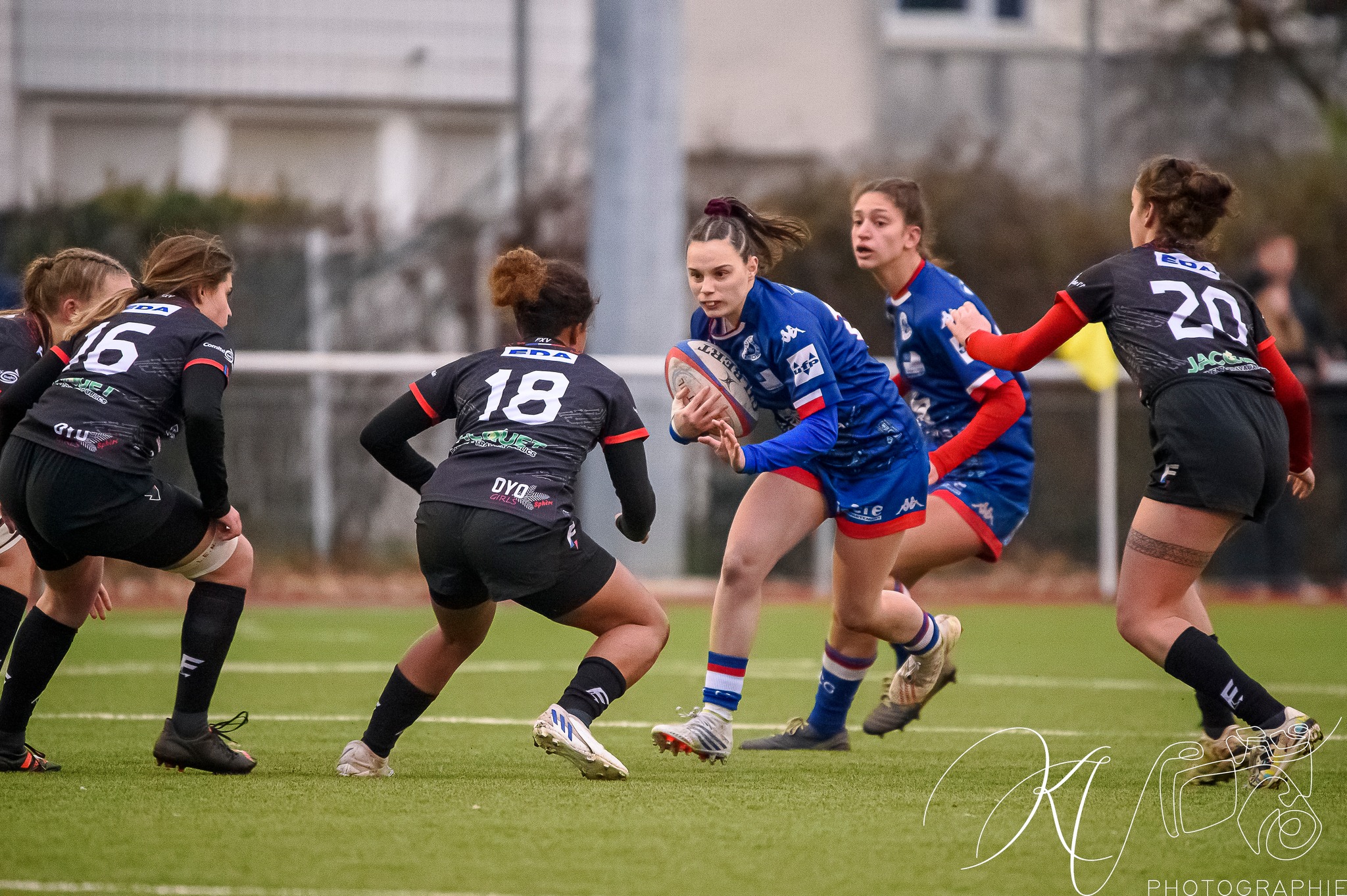  FC Grenoble Rugby - US Oyonnax Rugby - Rugby - U18 FCG Amazones (24) vs (15) Oyonnax Rugby (#U18GREOYO01) Photo by: Karine Valentin | Siuxy Sports 2023-01-29