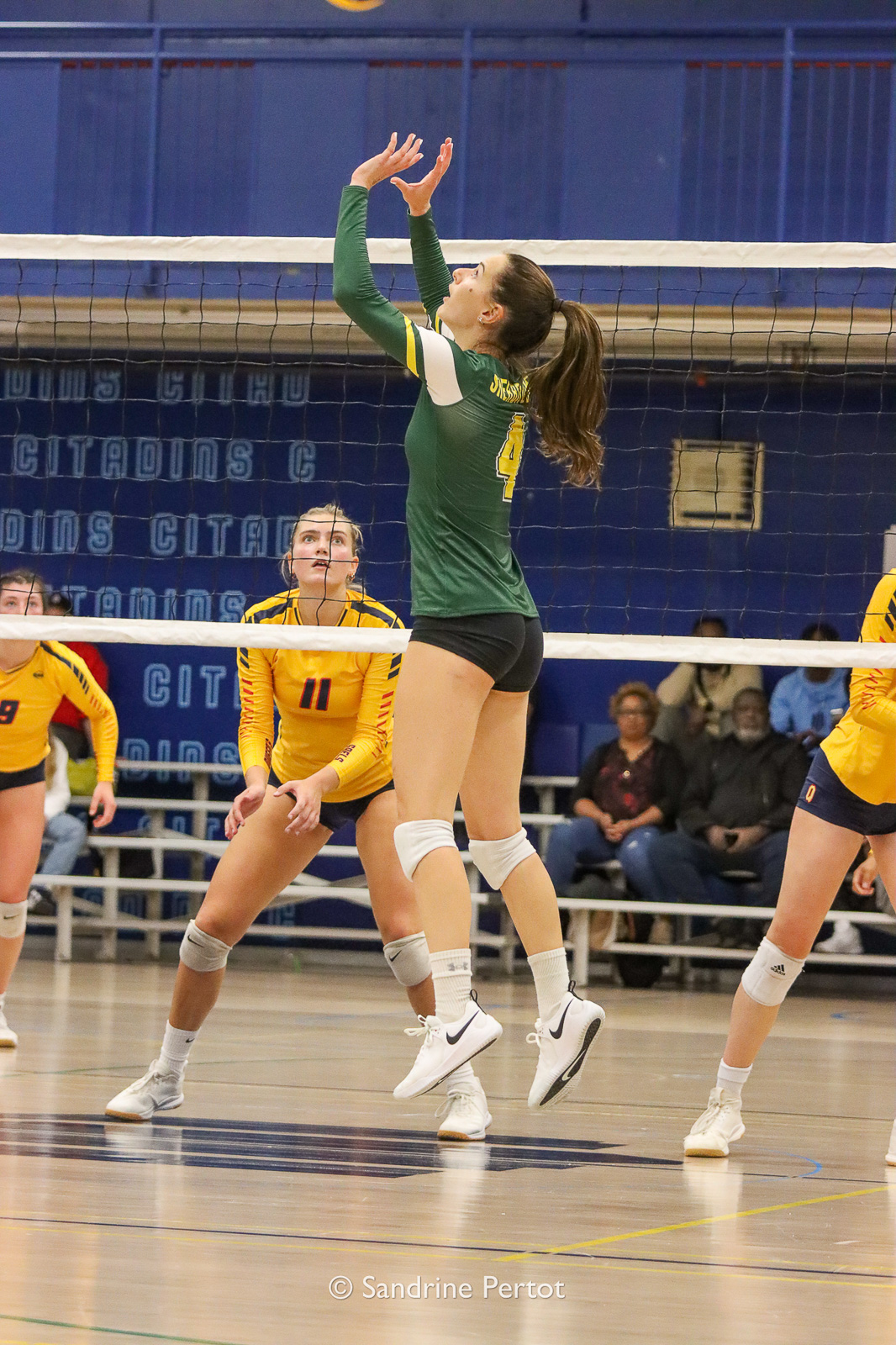  Université de Sherbrooke -  - Volleyball - UQAM Invitational 2022 - Vert et Or (#2022UQAMINV02) Photo by: Sandrine Pertot | Siuxy Sports 2022-09-23