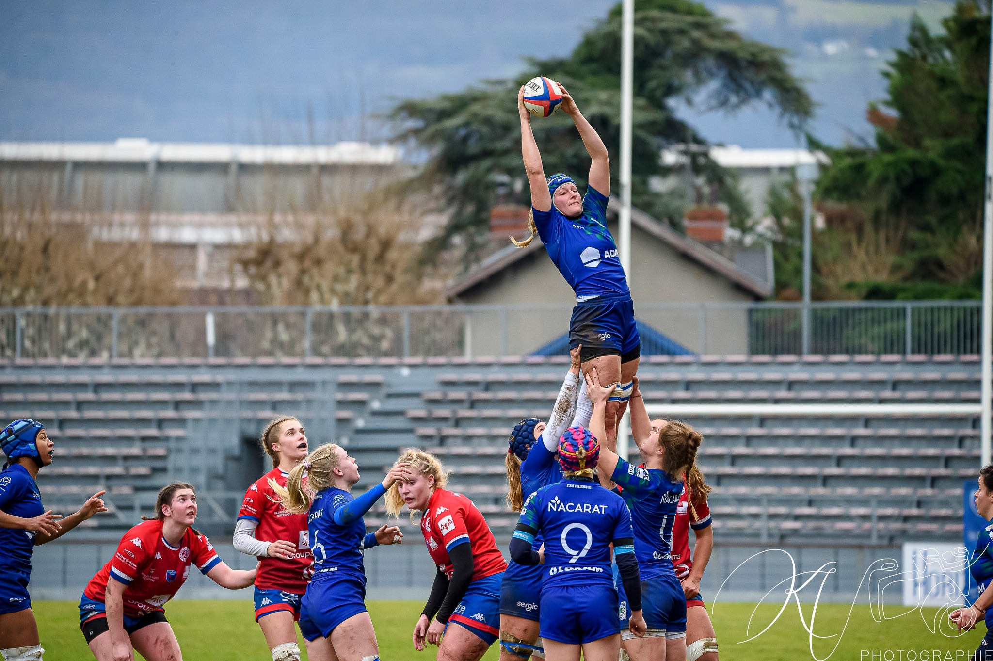  FC Grenoble Rugby - Lille Métropole Rugby Club Villeneuvois - Rugby - FCG Amazones (18) VS (16) LMRCV (#2023FCGvsLMRCV01) Photo by: Karine Valentin | Siuxy Sports 2023-01-08