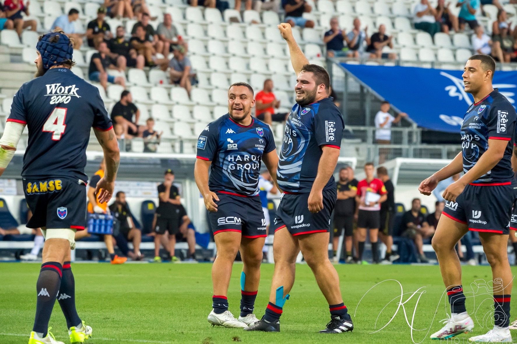  FC Grenoble Rugby - Stade Montois - Rugby - FC Grenoble (30) VS (25) Stade Montois (#2023FCGSM08) Photo by: Karine Valentin | Siuxy Sports 2023-08-18
