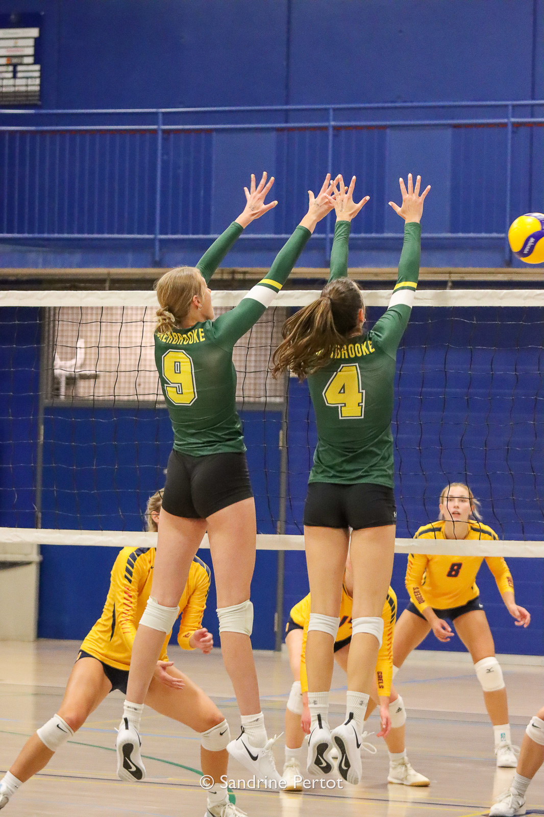  Université de Sherbrooke -  - Volleyball - UQAM Invitational 2022 - Vert et Or (#2022UQAMINV02) Photo by: Sandrine Pertot | Siuxy Sports 2022-09-23
