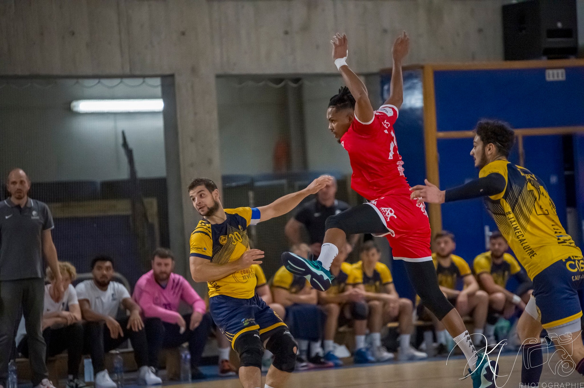  Grenoble SMH Métropole Isère Handball - AS Lyon Caluire - Handball - 2023 GSMH Isère vs AS Lyon Caluire (#2023GSMHASLC10) Photo by: Karine Valentin | Siuxy Sports 2023-10-23