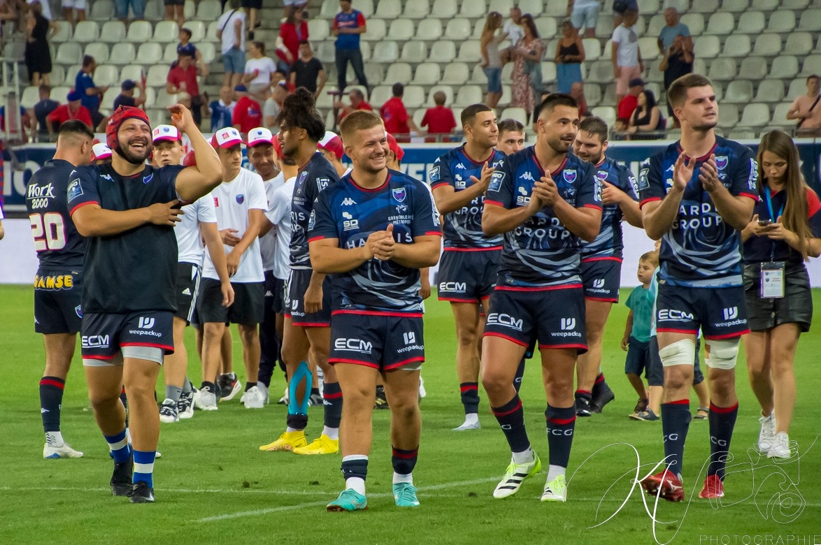  FC Grenoble Rugby - Stade Montois - Rugby - FC Grenoble (30) VS (25) Stade Montois (#2023FCGSM08) Photo by: Karine Valentin | Siuxy Sports 2023-08-18