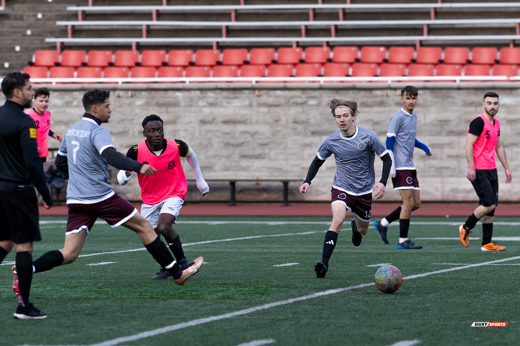 Yann WELADJI -  FC Huile - QUAD FC - Soccer - CSL 2023 - FC Huile (2) vs (1) QUAD FC (#2023FCHvQFC05) Photo by: Emilie Alchourron | Siuxy Sports 2023-05-17