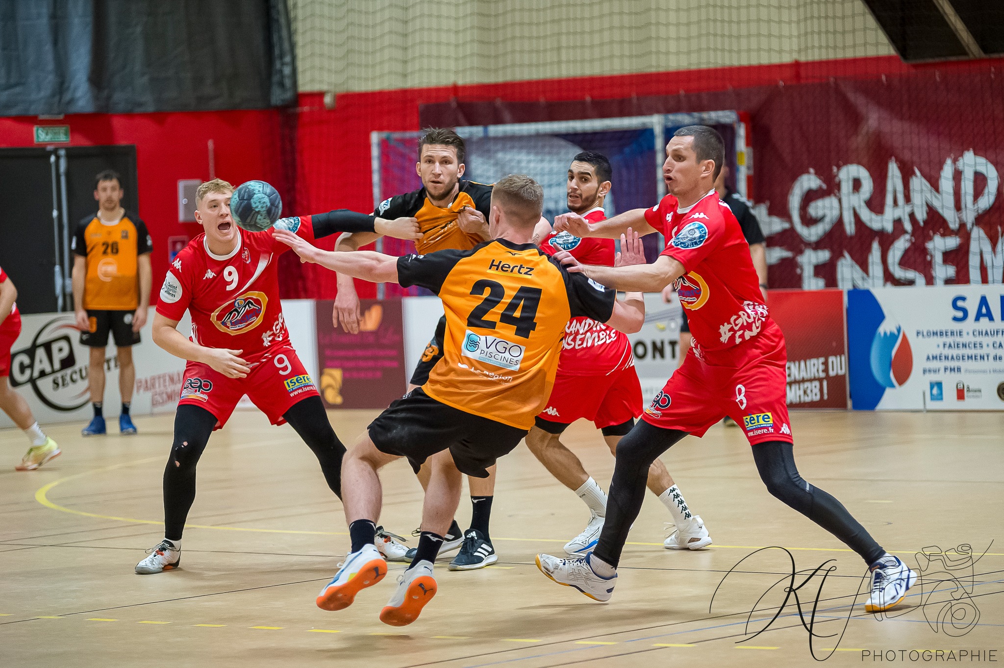  Grenoble SMH Métropole Isère Handball - HBC Aix en Savoie - Handball - GSMH Métro Isère Hanball (34) vs (24) HBC Aix en Savoie (#2023GSMHMIHvHBCAES) Photo by: Karine Valentin | Siuxy Sports 2023-02-04