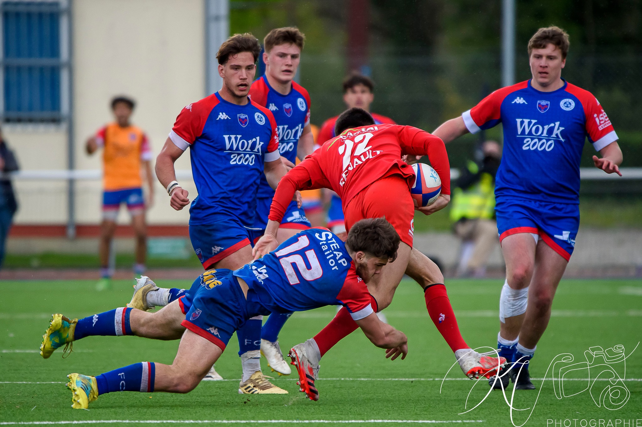  FC Grenoble Rugby - Stade Aurillacois - Rugby - 2023 ESPOIRS FC Grenoble vs Stade Aurillacois (#2023ESPFCGSAU03) Photo by: Karine Valentin | Siuxy Sports 2023-03-26