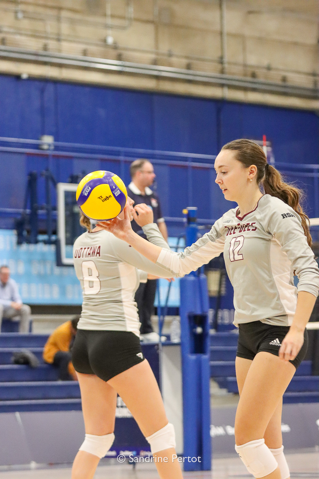  Université Ottawa -  - Volleyball - UQAM Invitational 2022 - Gee Gees (#2022UQAMINV06) Photo by: Sandrine Pertot | Siuxy Sports 2022-09-24