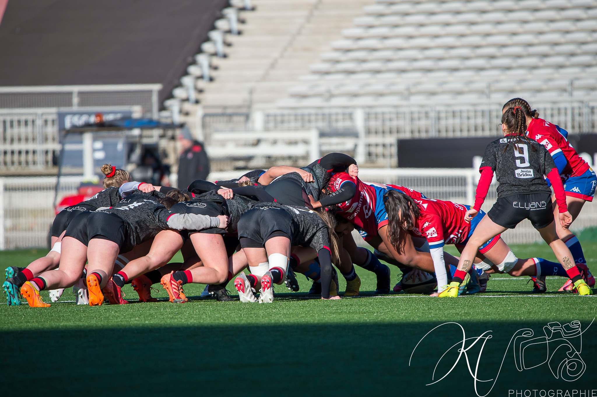  Lyon Olympique Universitaire - FC Grenoble Rugby - Rugby - LOU (0) vs (26) Amazones FC Grenoble (#2023LOUvFCGr01) Photo by: Karine Valentin | Siuxy Sports 2023-01-21