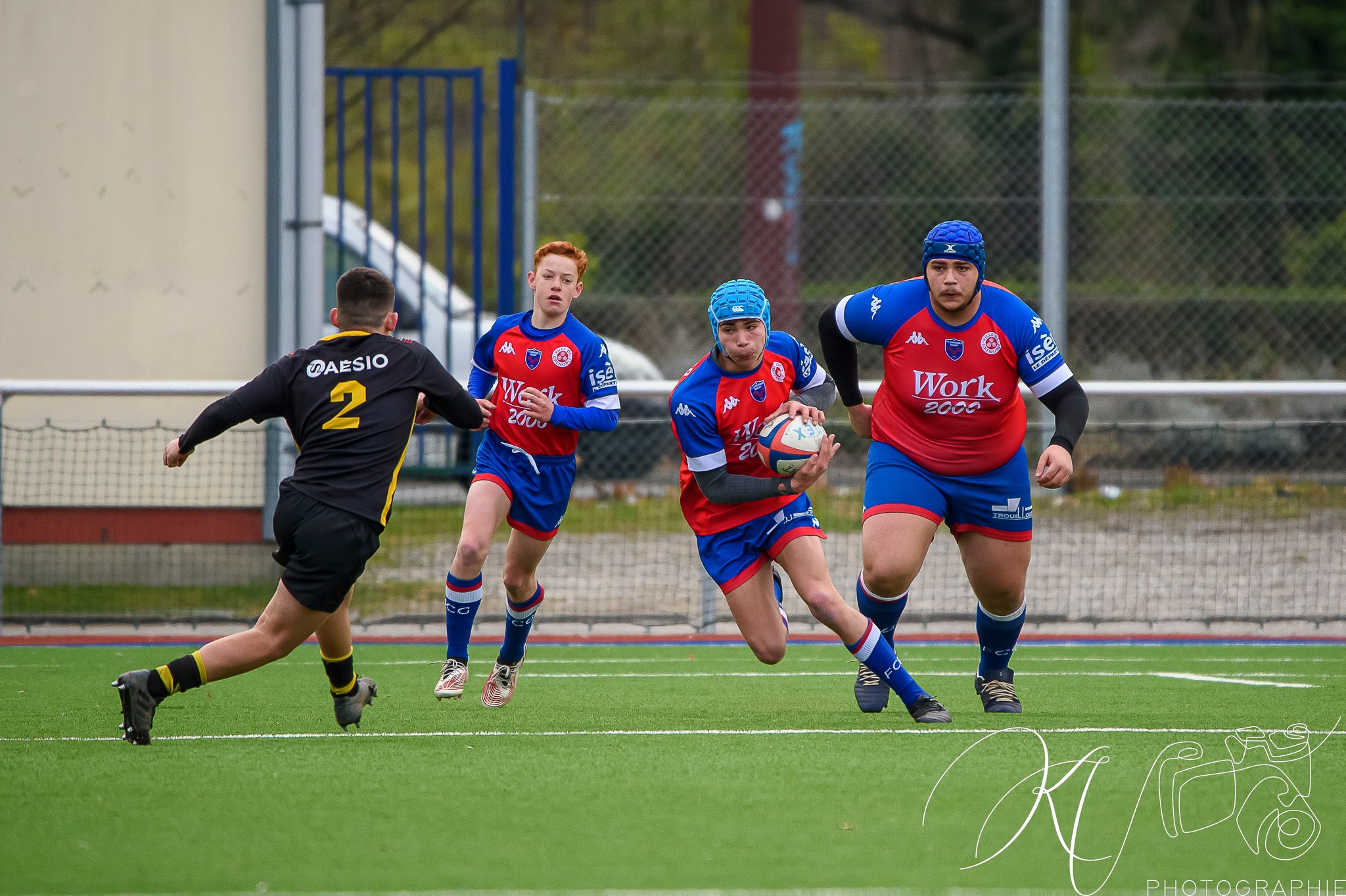  FC Grenoble Rugby - Stade Olympique de Chambéry rugby - Rugby - Alamercery (Amical) - FCG vs SOC (#2023AlamFCGSOC02) Photo by: Karine Valentin | Siuxy Sports 2023-02-25