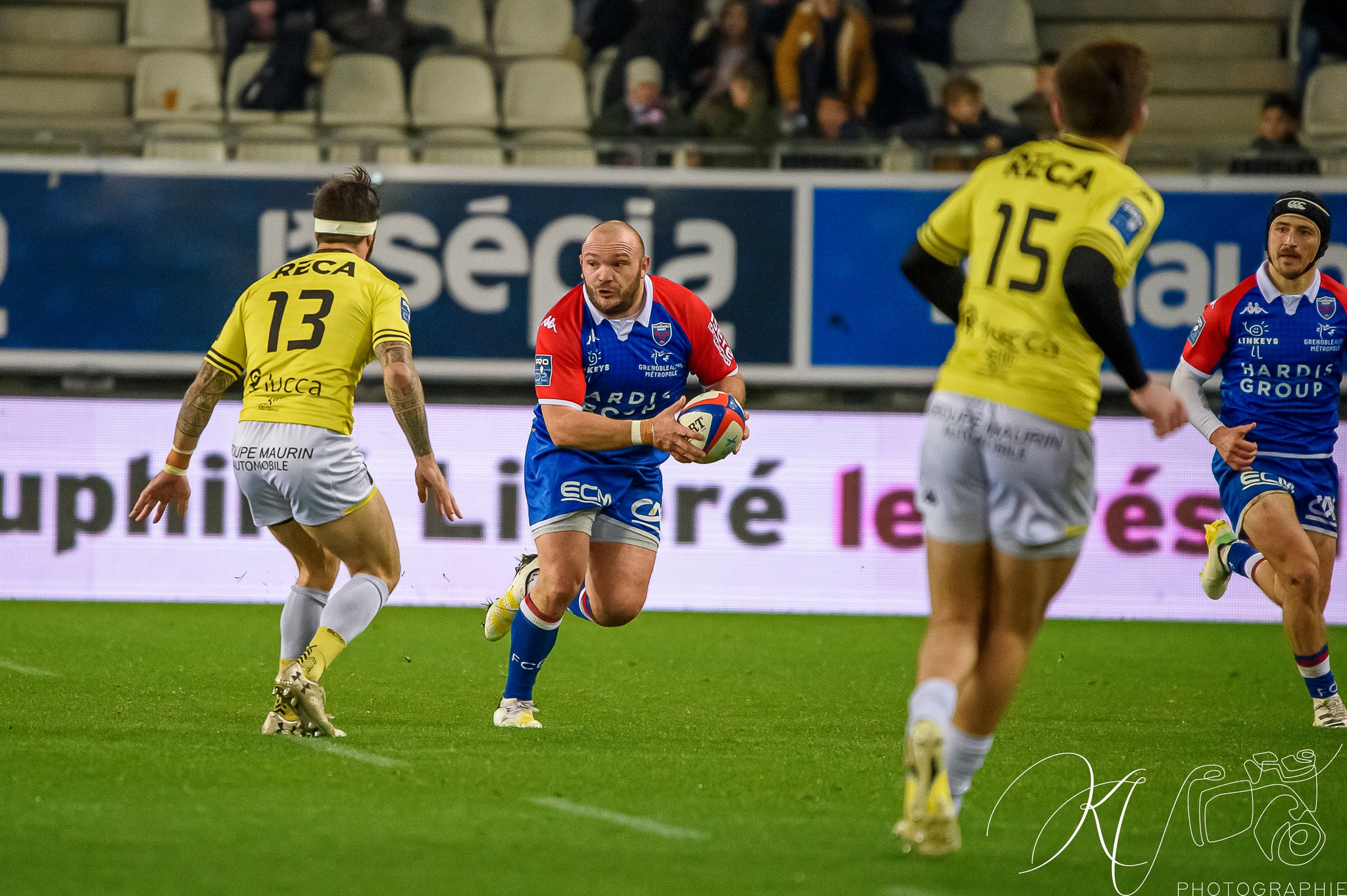  FC Grenoble Rugby - US Carcassonne - Rugby - FC Grenoble (15) VS (15) Carcassonne (#2023FCGRvsUSC01) Photo by: Karine Valentin | Siuxy Sports 2023-01-13