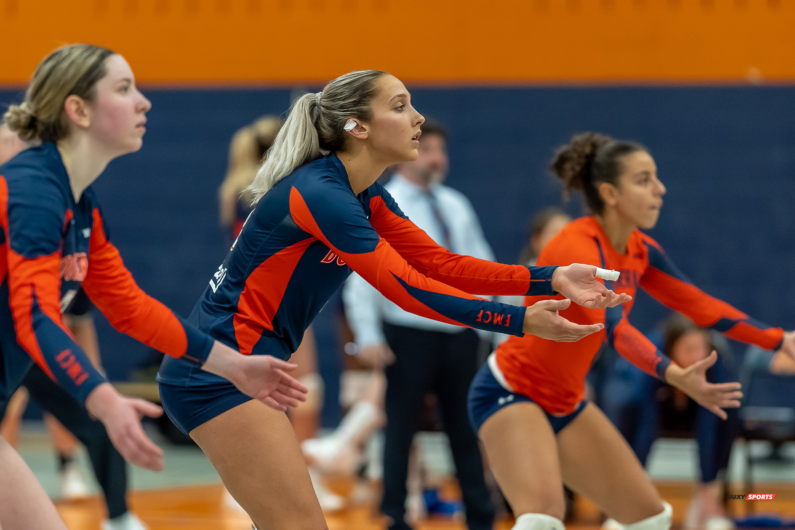  Cégep André Laurendeau - Collège Bois-de-Boulogne - Volleyball - RSEQ - 2023 Volley F - André Laurendeau (1) vs (3) Bois-de-Boulogne (#RSEQ2023ALvBBR01) Photo by: Dan Taylor-Morin | Siuxy Sports 2023-01-19