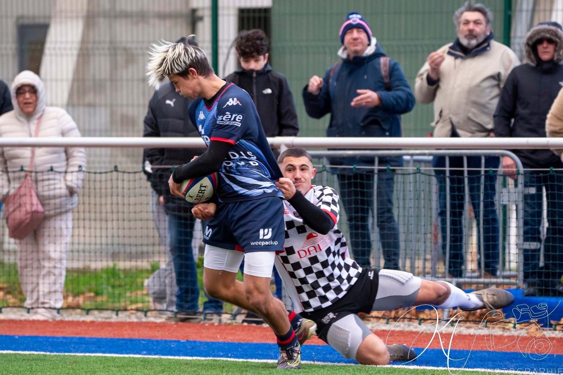  FC Grenoble Rugby - Valence Romans DR - Rugby - 2023 Crabos - FC Grenoble vs Valence Romans DR (#2023CRAFCGVR11) Photo by: Karine Valentin | Siuxy Sports 2023-11-25