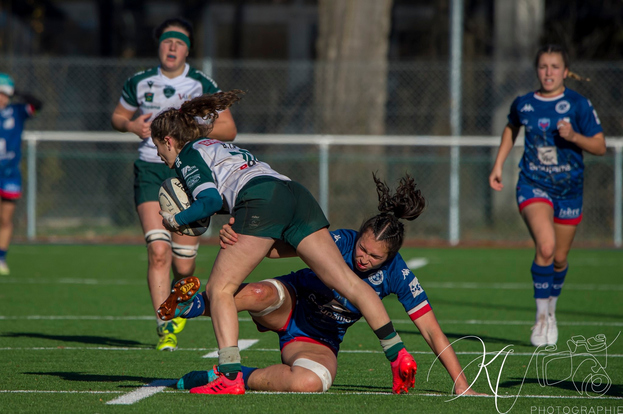 Manaé FELEU -  FC Grenoble Rugby - Section Paloise - Rugby - Elite 1 2023 - FC Grenoble (48) vs (12) Lons Section Paloise (#EL123FCGLSP12) Photo by: Karine Valentin | Siuxy Sports 2023-12-17