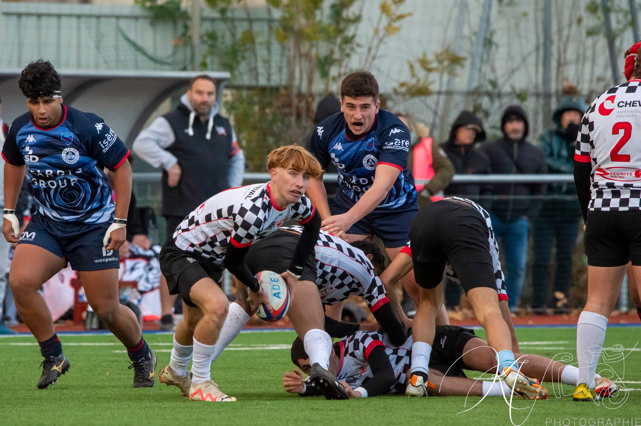  FC Grenoble Rugby - Valence Romans DR - Rugby - 2023 Crabos - FC Grenoble vs Valence Romans DR (#2023CRAFCGVR11) Photo by: Karine Valentin | Siuxy Sports 2023-11-25