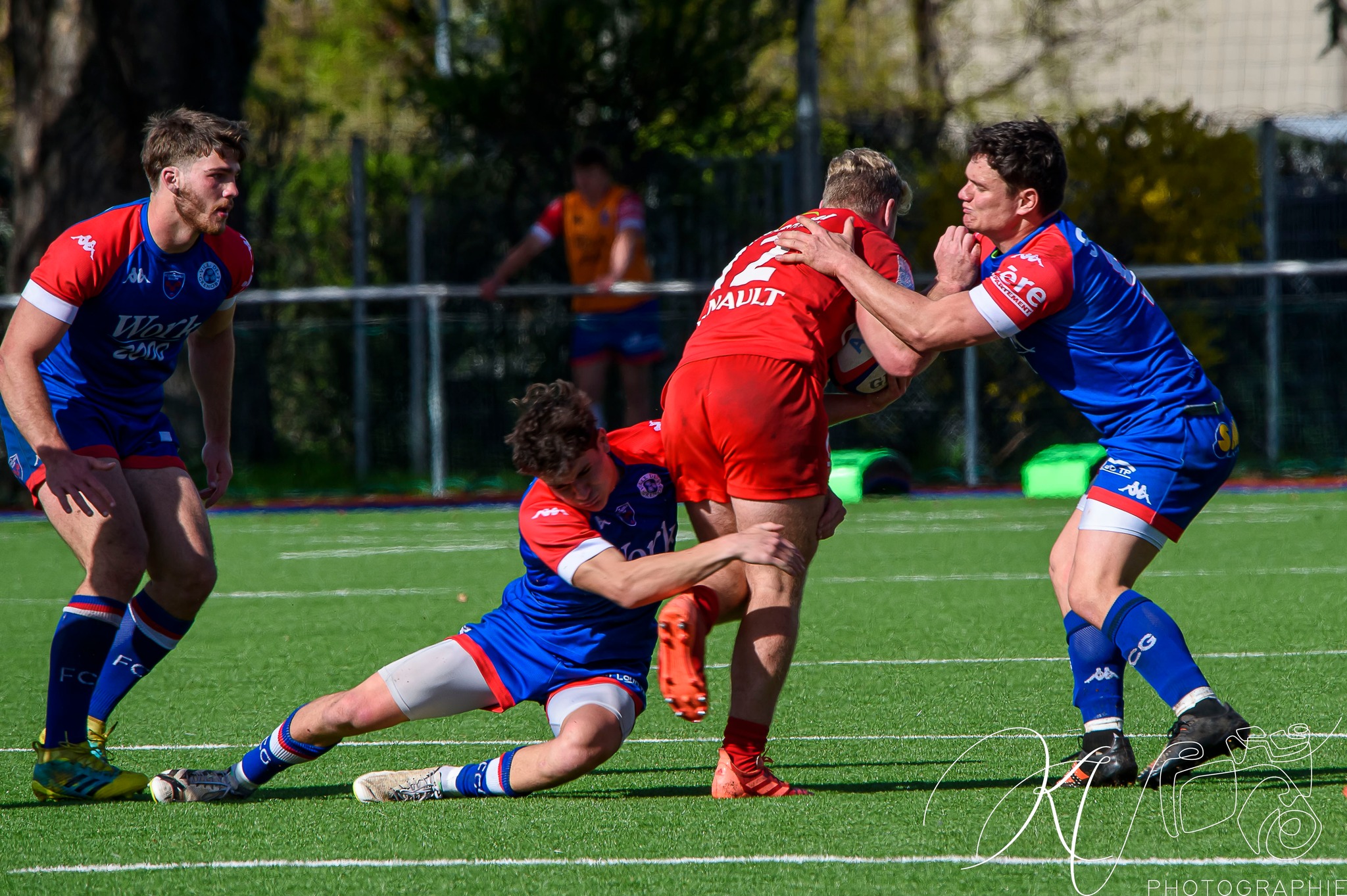  FC Grenoble Rugby - Stade Aurillacois - Rugby - 2023 ESPOIRS FC Grenoble vs Stade Aurillacois (#2023ESPFCGSAU03) Photo by: Karine Valentin | Siuxy Sports 2023-03-26