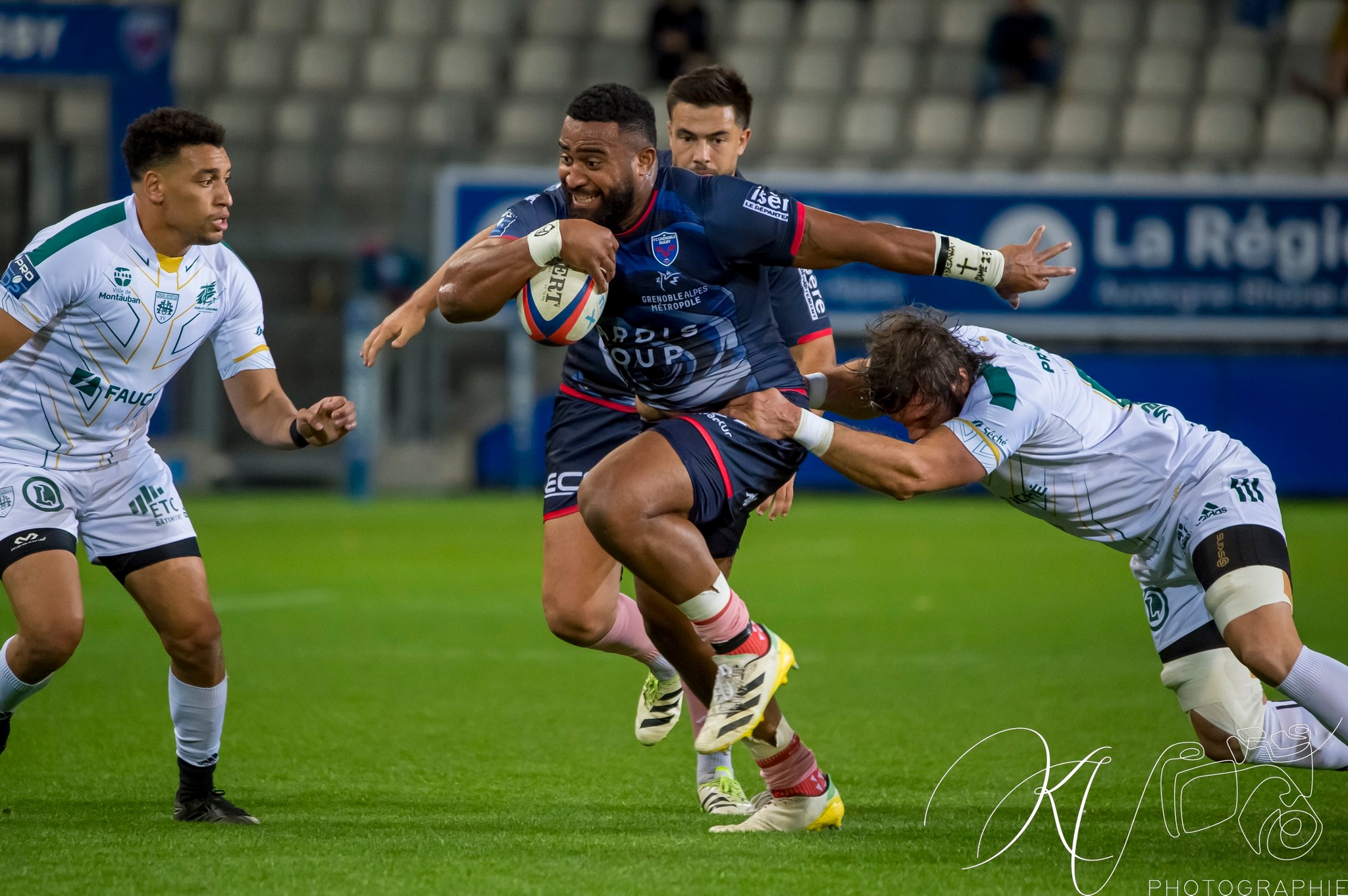 FC Grenoble Rugby - US Montauban - Rugby - Pro D2 - FC Grenoble (37) vs (16) US Montauban (#2023FCGUSM10) Photo by: Karine Valentin | Siuxy Sports 2023-10-19