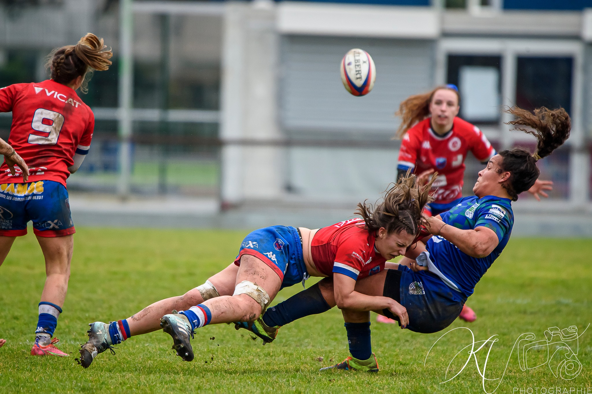  FC Grenoble Rugby - Lille Métropole Rugby Club Villeneuvois - Rugby - FCG Amazones (18) VS (16) LMRCV (#2023FCGvsLMRCV01) Photo by: Karine Valentin | Siuxy Sports 2023-01-08