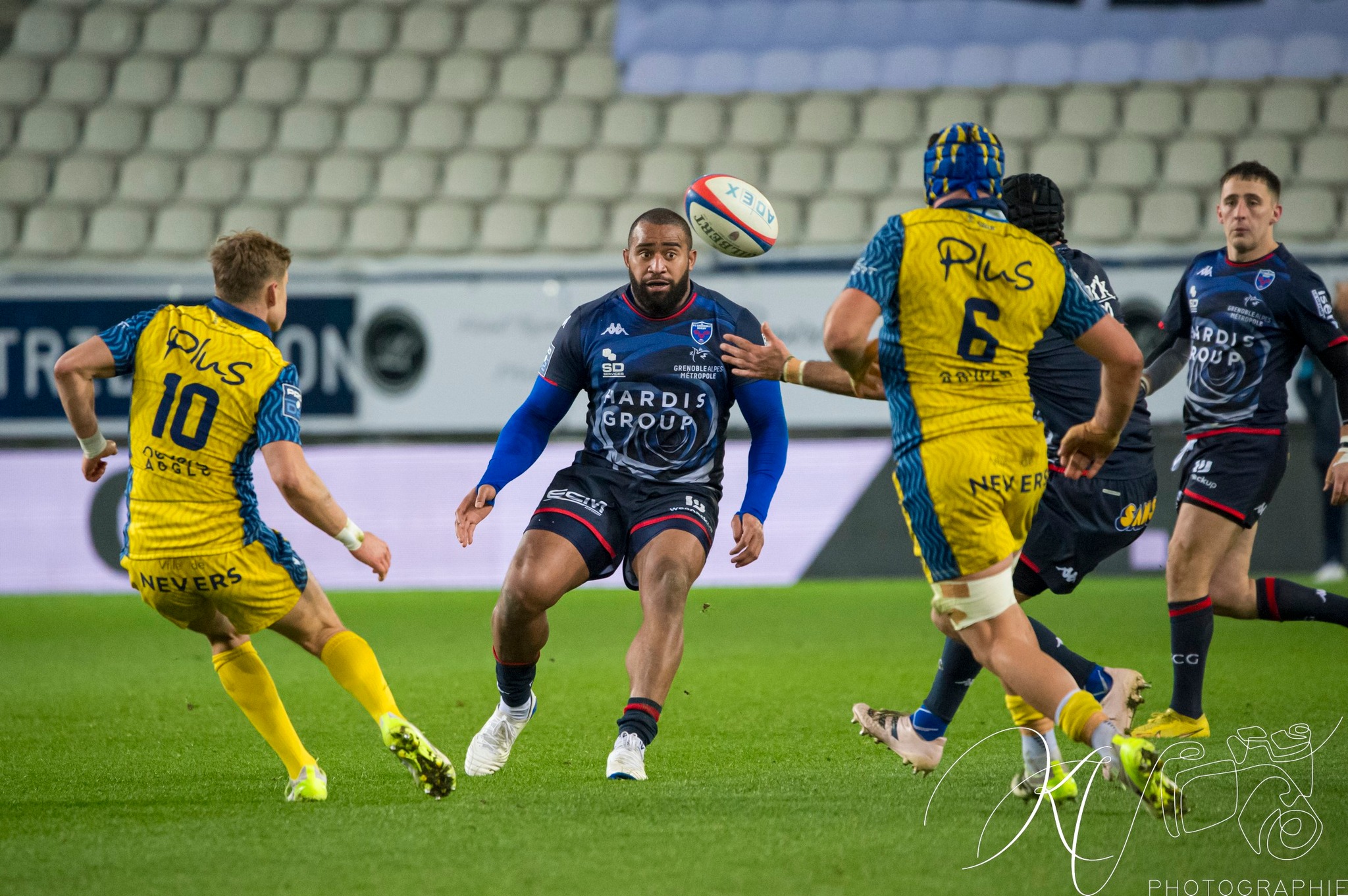  FC Grenoble Rugby - USON Nevers - Rugby - PRO D2 - FC Grenoble (27) VS (37) USON (#PD2FCGUSO12) Photo by: Karine Valentin | Siuxy Sports 2023-12-15