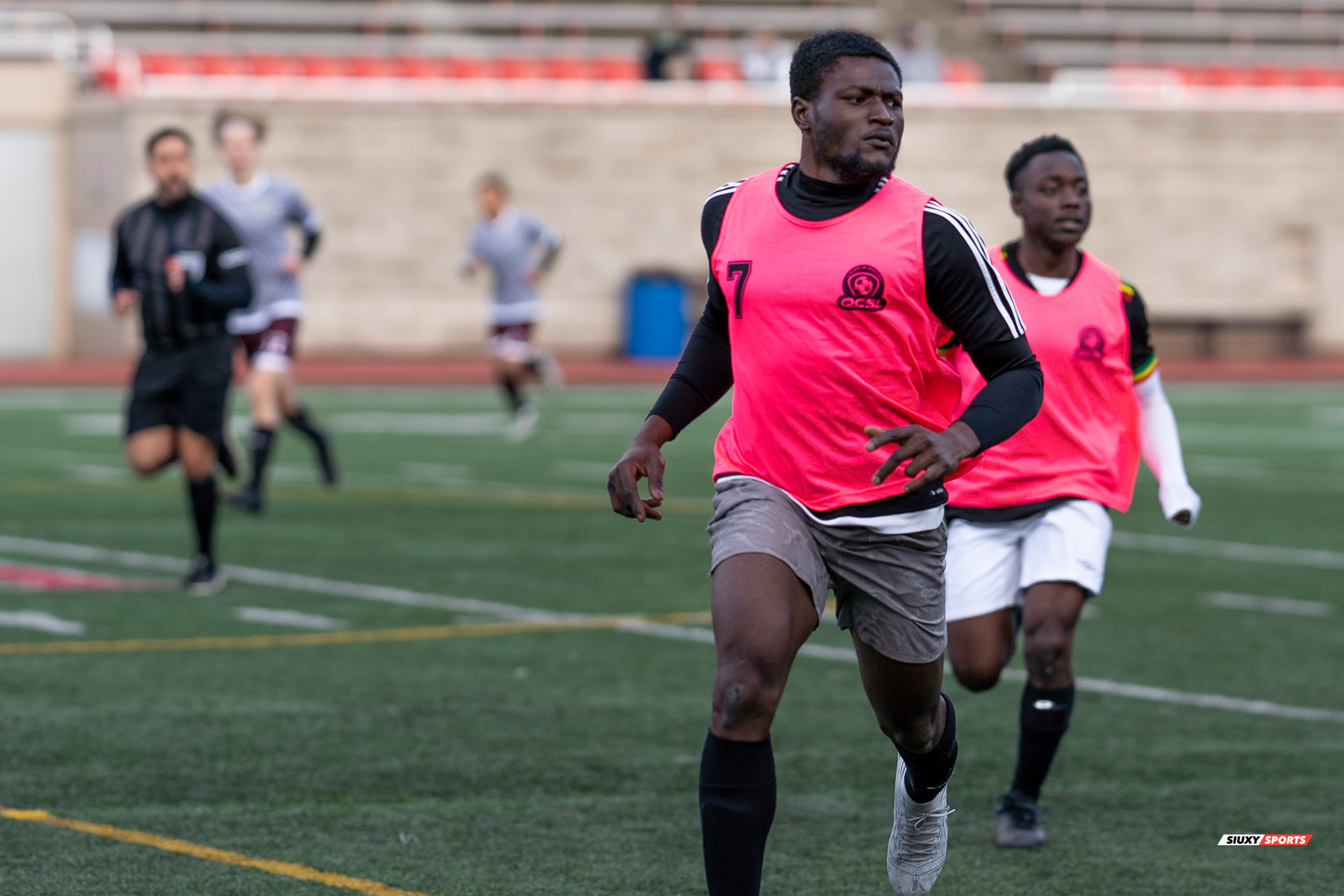 Yann WELADJI -  FC Huile - QUAD FC - Soccer - CSL 2023 - FC Huile (2) vs (1) QUAD FC (#2023FCHvQFC05) Photo by: Emilie Alchourron | Siuxy Sports 2023-05-17