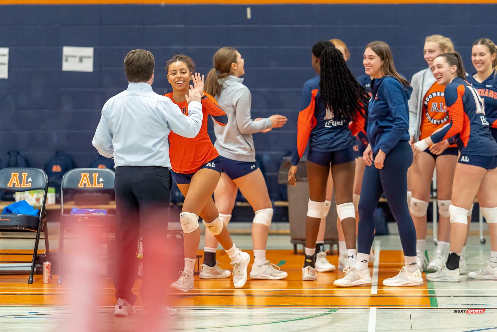  Cégep André Laurendeau - Collège Bois-de-Boulogne - Volleyball - RSEQ - 2023 Volley F - André Laurendeau (1) vs (3) Bois-de-Boulogne (#RSEQ2023ALvBBR01) Photo by: Dan Taylor-Morin | Siuxy Sports 2023-01-19