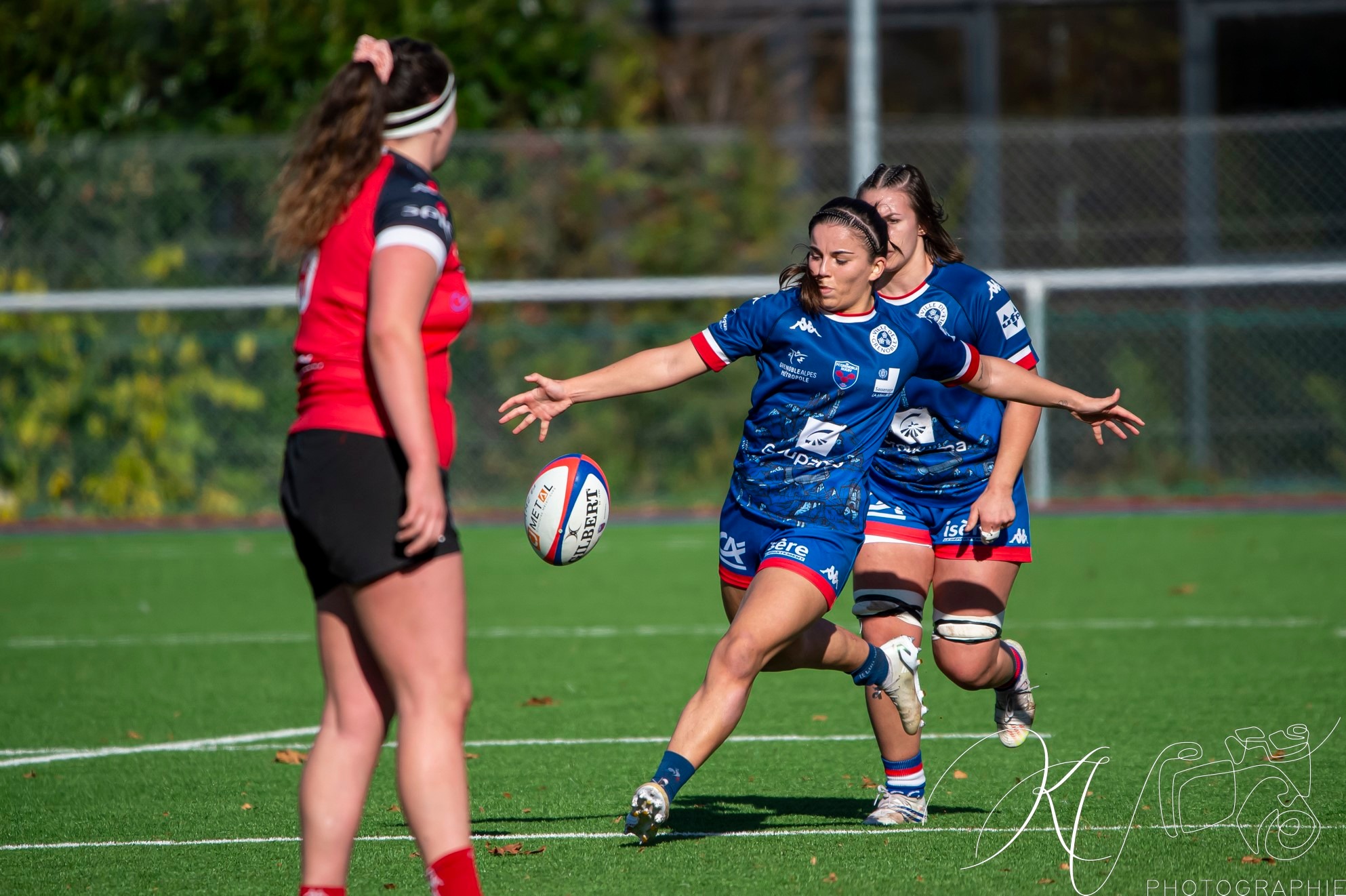  FC Grenoble Rugby - Stade Rennais Rugby - Rugby - Elite 2023 - Amazones FC Grenoble (34) vs (12) Stade Rennais Rugby (#2023FCGSRR11) Photo by: Karine Valentin | Siuxy Sports 2023-11-23