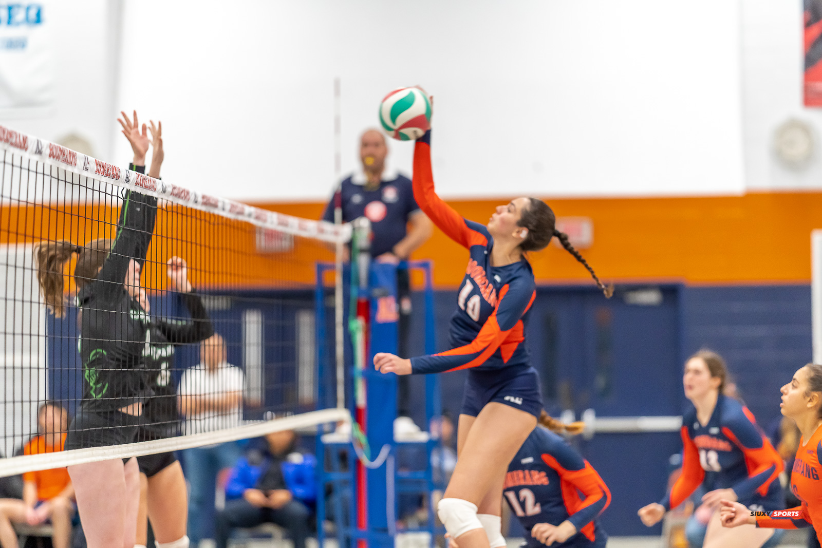  Cégep André Laurendeau - Collège Bois-de-Boulogne - Volleyball - RSEQ - 2023 Volley F - André Laurendeau (1) vs (3) Bois-de-Boulogne (#RSEQ2023ALvBBR01) Photo by: Dan Taylor-Morin | Siuxy Sports 2023-01-19