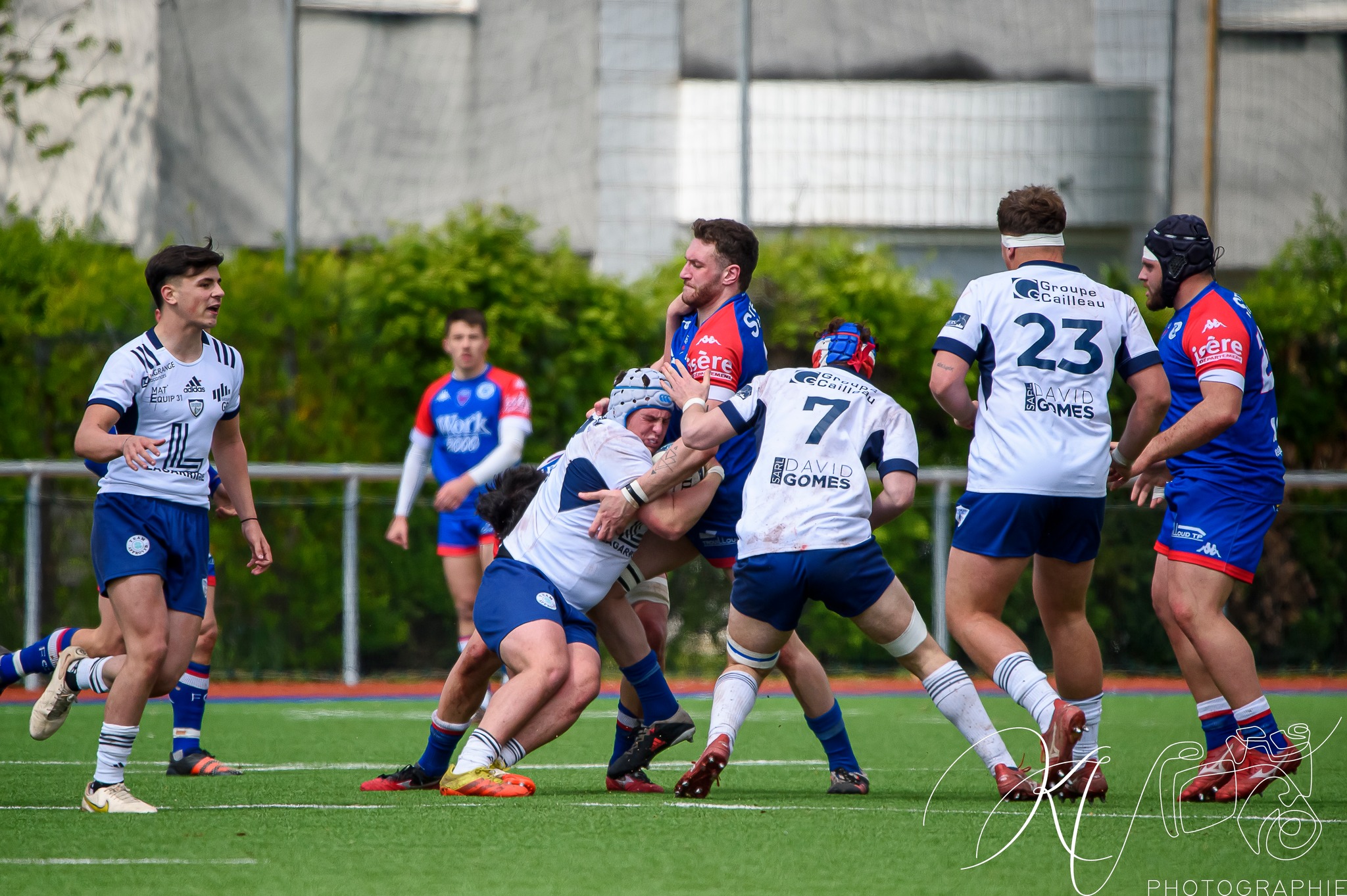  FC Grenoble Rugby - US Colomiers - Rugby - Espoirs - FC Grenoble (24) vs (22) Colomiers (#2023ESPOFCGUSC04) Photo by: Karine Valentin | Siuxy Sports 2023-04-16