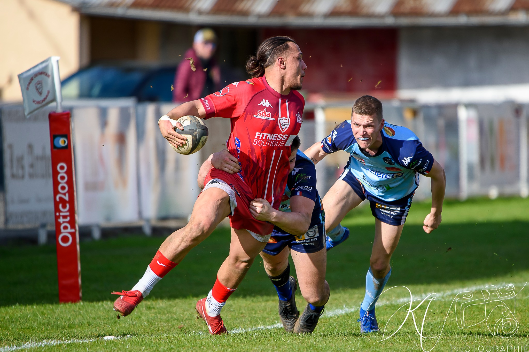  Stade Olympique Voironnais - Saint-Marcellin Sports - Rugby - Stade Olympique Voironnais (28) vs (31) Saint-Marcellin Sports (#2023SOVSMS03) Photo by: Karine Valentin | Siuxy Sports 2023-03-12