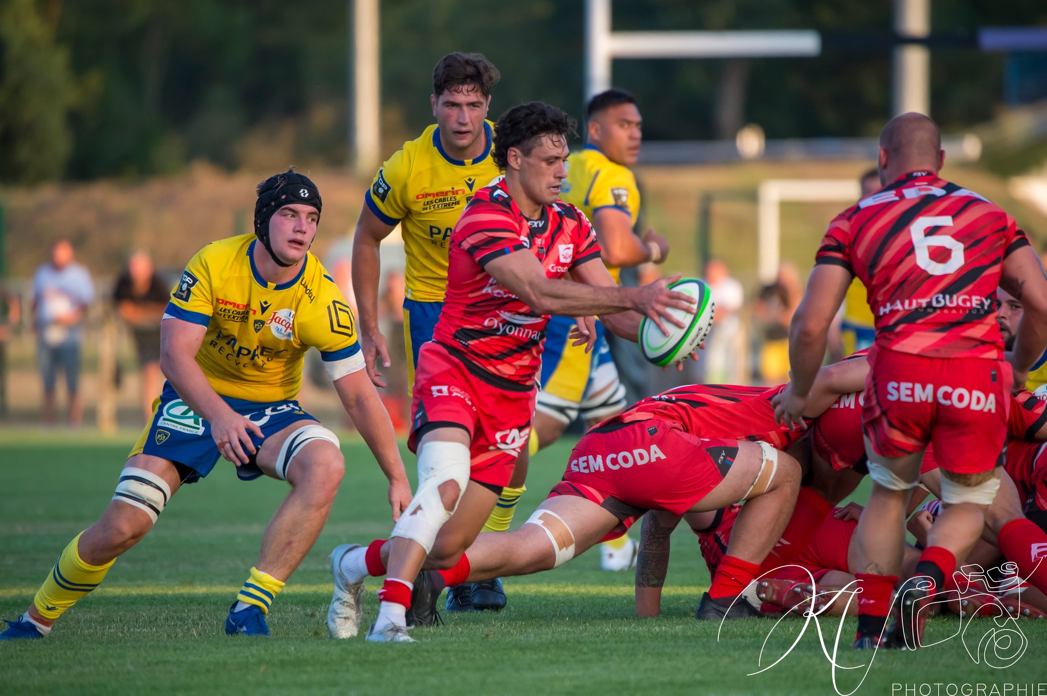  ASM Clermont Auvergne - US Oyonnax Rugby - Rugby - Match amical - ASM Clermont vs US Oyonnax (#2023ASMCUSO08) Photo by: Karine Valentin | Siuxy Sports 2023-08-12