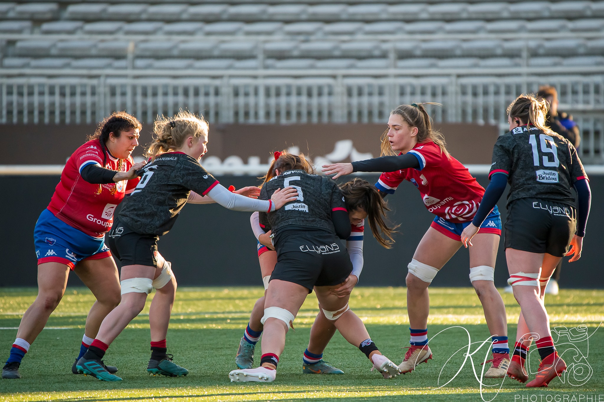  Lyon Olympique Universitaire - FC Grenoble Rugby - Rugby - LOU (0) vs (26) Amazones FC Grenoble (#2023LOUvFCGr01) Photo by: Karine Valentin | Siuxy Sports 2023-01-21