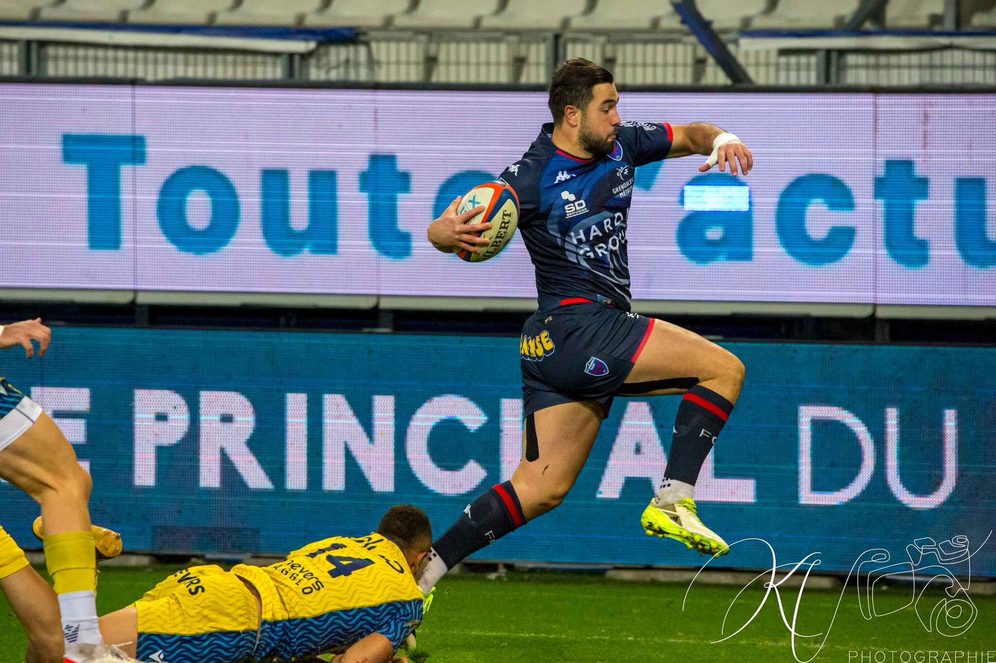  FC Grenoble Rugby - USON Nevers - Rugby - PRO D2 - FC Grenoble (27) VS (37) USON (#PD2FCGUSO12) Photo by: Karine Valentin | Siuxy Sports 2023-12-15