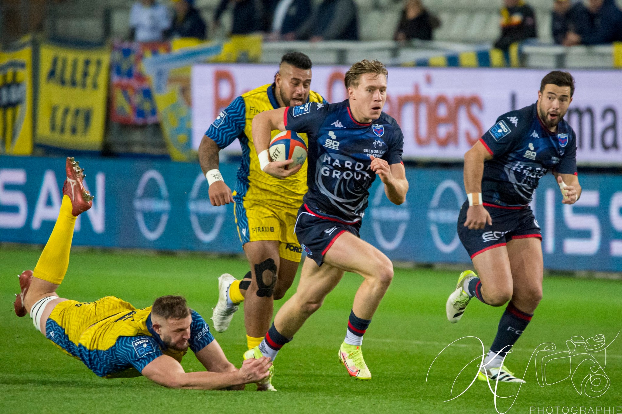  FC Grenoble Rugby - USON Nevers - Rugby - PRO D2 - FC Grenoble (27) VS (37) USON (#PD2FCGUSO12) Photo by: Karine Valentin | Siuxy Sports 2023-12-15