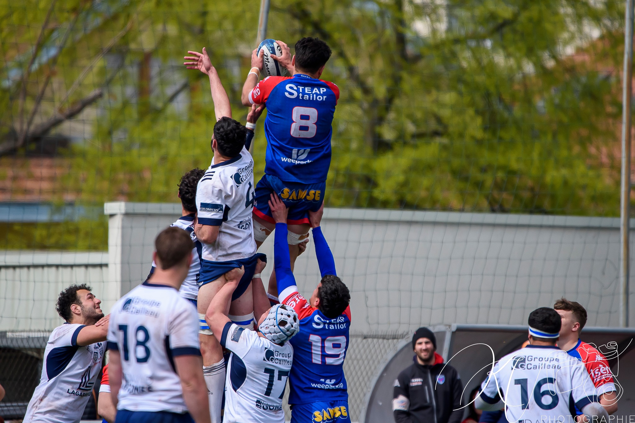  FC Grenoble Rugby - US Colomiers - Rugby - Espoirs - FC Grenoble (24) vs (22) Colomiers (#2023ESPOFCGUSC04) Photo by: Karine Valentin | Siuxy Sports 2023-04-16