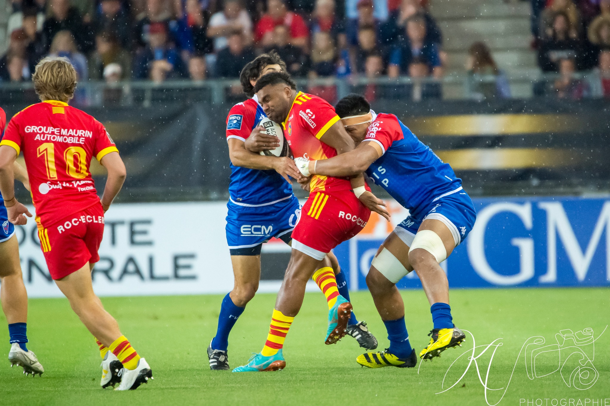  FC Grenoble Rugby - US Arlequins Perpignanais - Rugby - 2023 - Access Match - FC Grenoble (19) vs (33) US Arlequins Perpignananais (#2023FCGUSAP06) Photo by: Karine Valentin | Siuxy Sports 2023-06-03