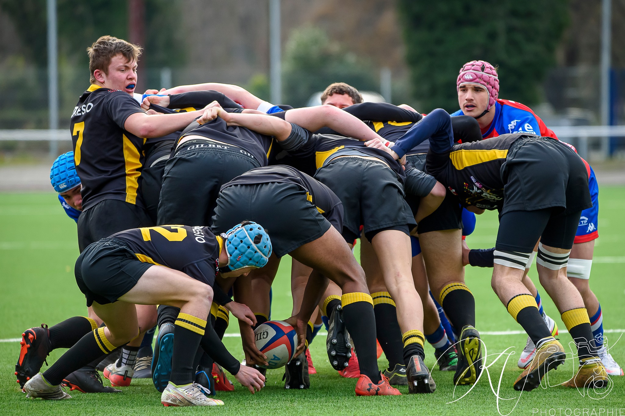  FC Grenoble Rugby - Stade Olympique de Chambéry rugby - Rugby - Alamercery (Amical) - FCG vs SOC (#2023AlamFCGSOC02) Photo by: Karine Valentin | Siuxy Sports 2023-02-25