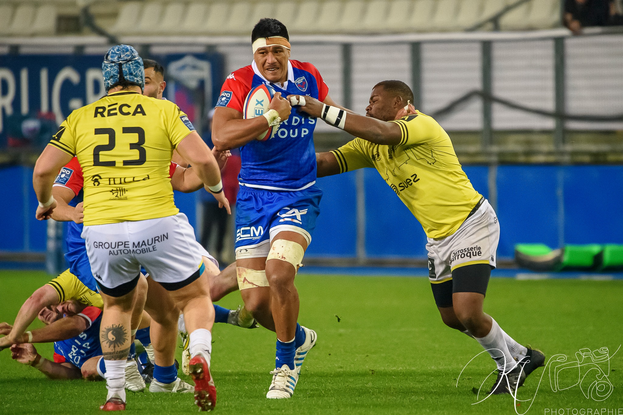  FC Grenoble Rugby - US Carcassonne - Rugby - FC Grenoble (15) VS (15) Carcassonne (#2023FCGRvsUSC01) Photo by: Karine Valentin | Siuxy Sports 2023-01-13