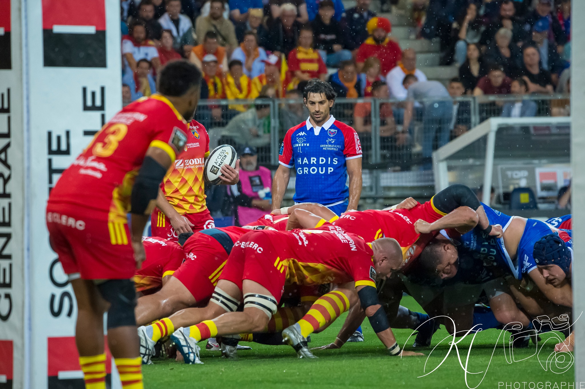  FC Grenoble Rugby - US Arlequins Perpignanais - Rugby - 2023 - Access Match - FC Grenoble (19) vs (33) US Arlequins Perpignananais (#2023FCGUSAP06) Photo by: Karine Valentin | Siuxy Sports 2023-06-03