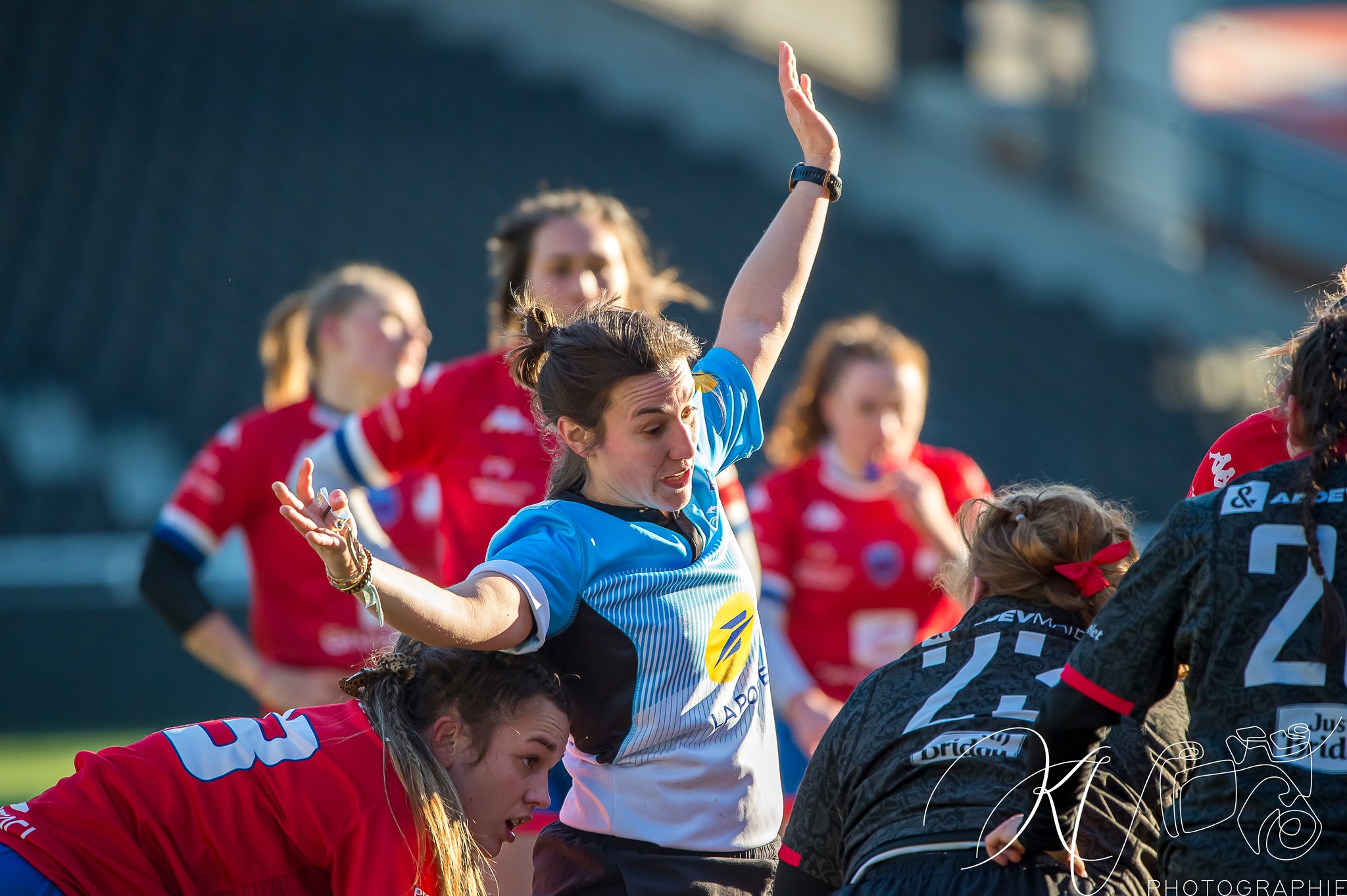  Lyon Olympique Universitaire - FC Grenoble Rugby - Rugby - LOU (0) vs (26) Amazones FC Grenoble (#2023LOUvFCGr01) Photo by: Karine Valentin | Siuxy Sports 2023-01-21