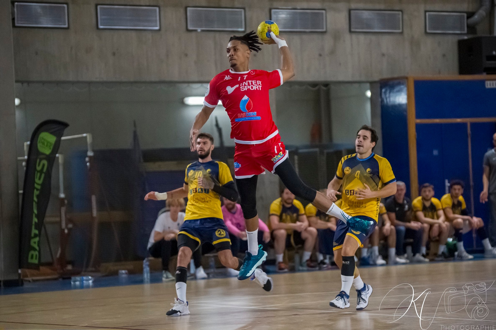  Grenoble SMH Métropole Isère Handball - AS Lyon Caluire - Handball - 2023 GSMH Isère vs AS Lyon Caluire (#2023GSMHASLC10) Photo by: Karine Valentin | Siuxy Sports 2023-10-23
