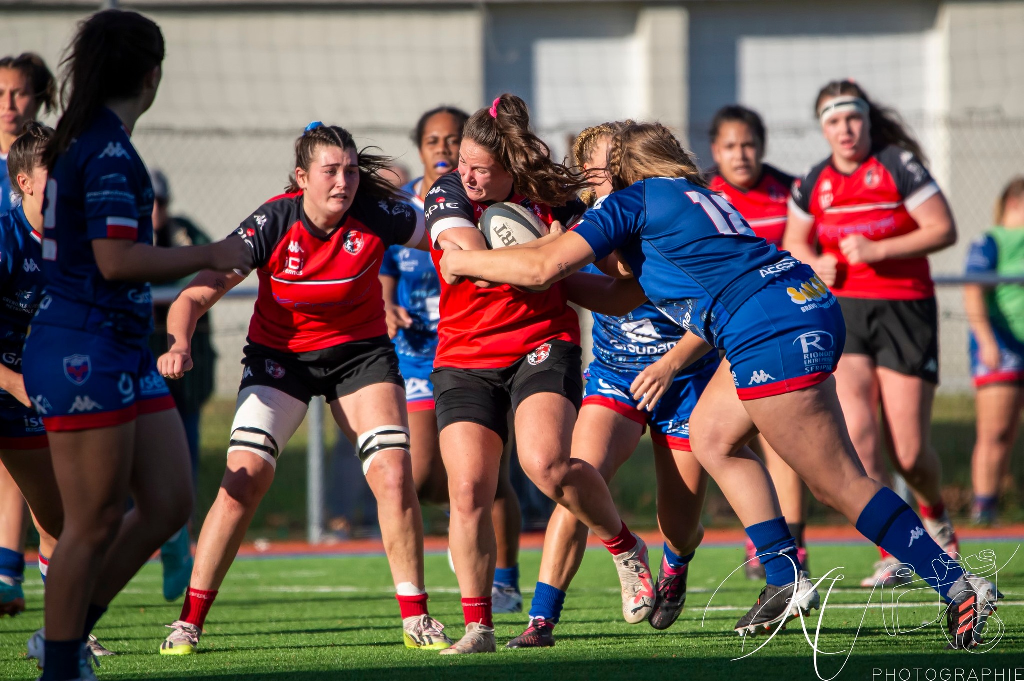  FC Grenoble Rugby - Stade Rennais Rugby - Rugby - Elite 2023 - Amazones FC Grenoble (34) vs (12) Stade Rennais Rugby (#2023FCGSRR11) Photo by: Karine Valentin | Siuxy Sports 2023-11-23