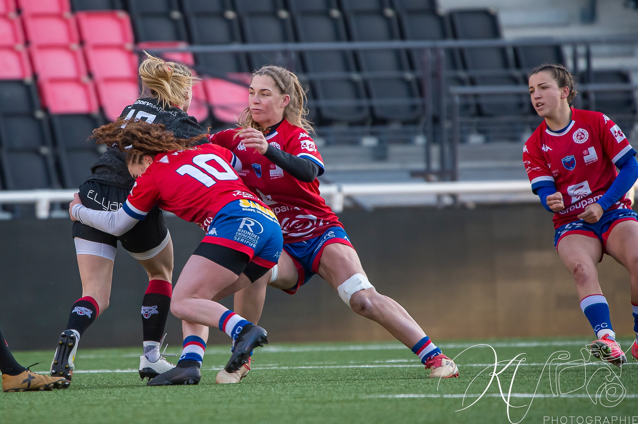  Lyon Olympique Universitaire - FC Grenoble Rugby - Rugby - LOU (0) vs (26) Amazones FC Grenoble (#2023LOUvFCGr01) Photo by: Karine Valentin | Siuxy Sports 2023-01-21