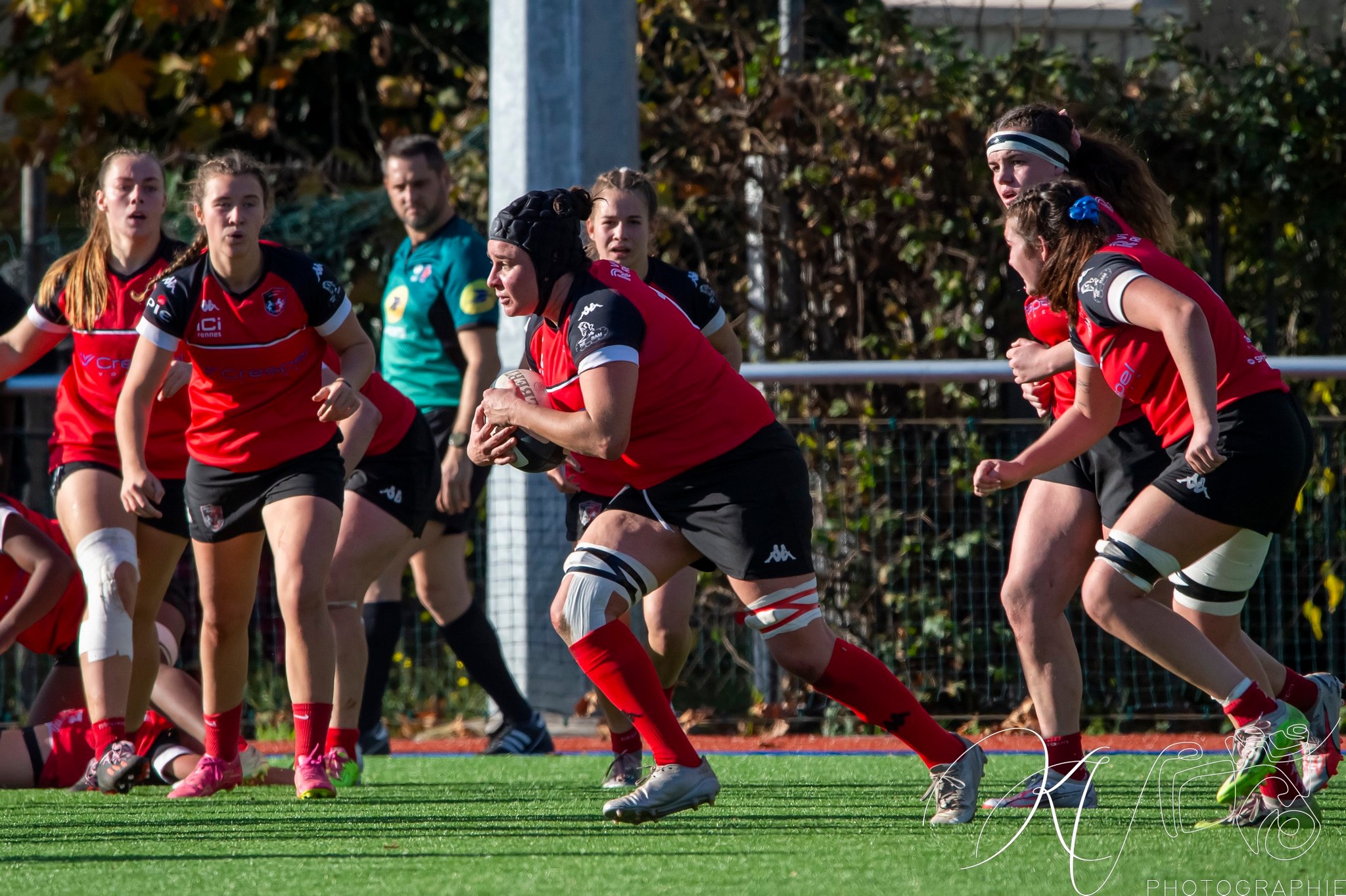  FC Grenoble Rugby - Stade Rennais Rugby - Rugby - Elite 2023 - Amazones FC Grenoble (34) vs (12) Stade Rennais Rugby (#2023FCGSRR11) Photo by: Karine Valentin | Siuxy Sports 2023-11-23