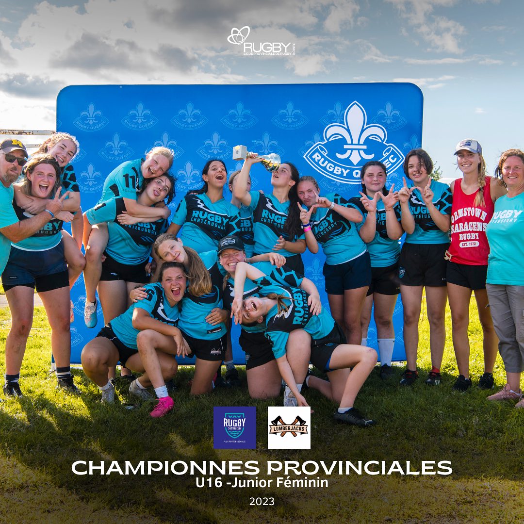 Rugby Chateauguay - Saint-Georges Lumberjacks - Rugby - Championnes Provinciales U16-Junior Féminin 2023 () Photo by:  | Siuxy Sports 2023-08-12