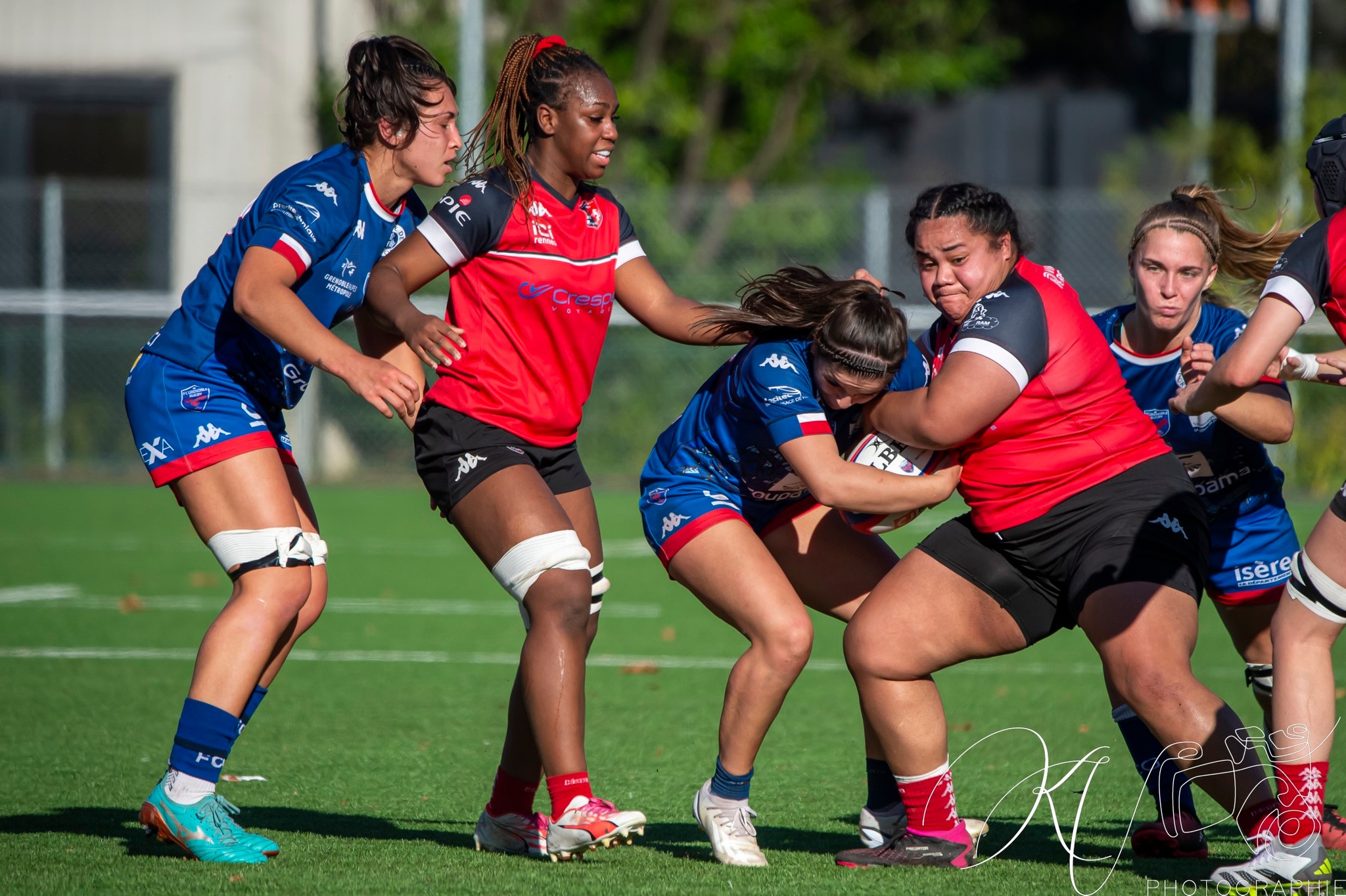  FC Grenoble Rugby - Stade Rennais Rugby - Rugby - Elite 2023 - Amazones FC Grenoble (34) vs (12) Stade Rennais Rugby (#2023FCGSRR11) Photo by: Karine Valentin | Siuxy Sports 2023-11-23