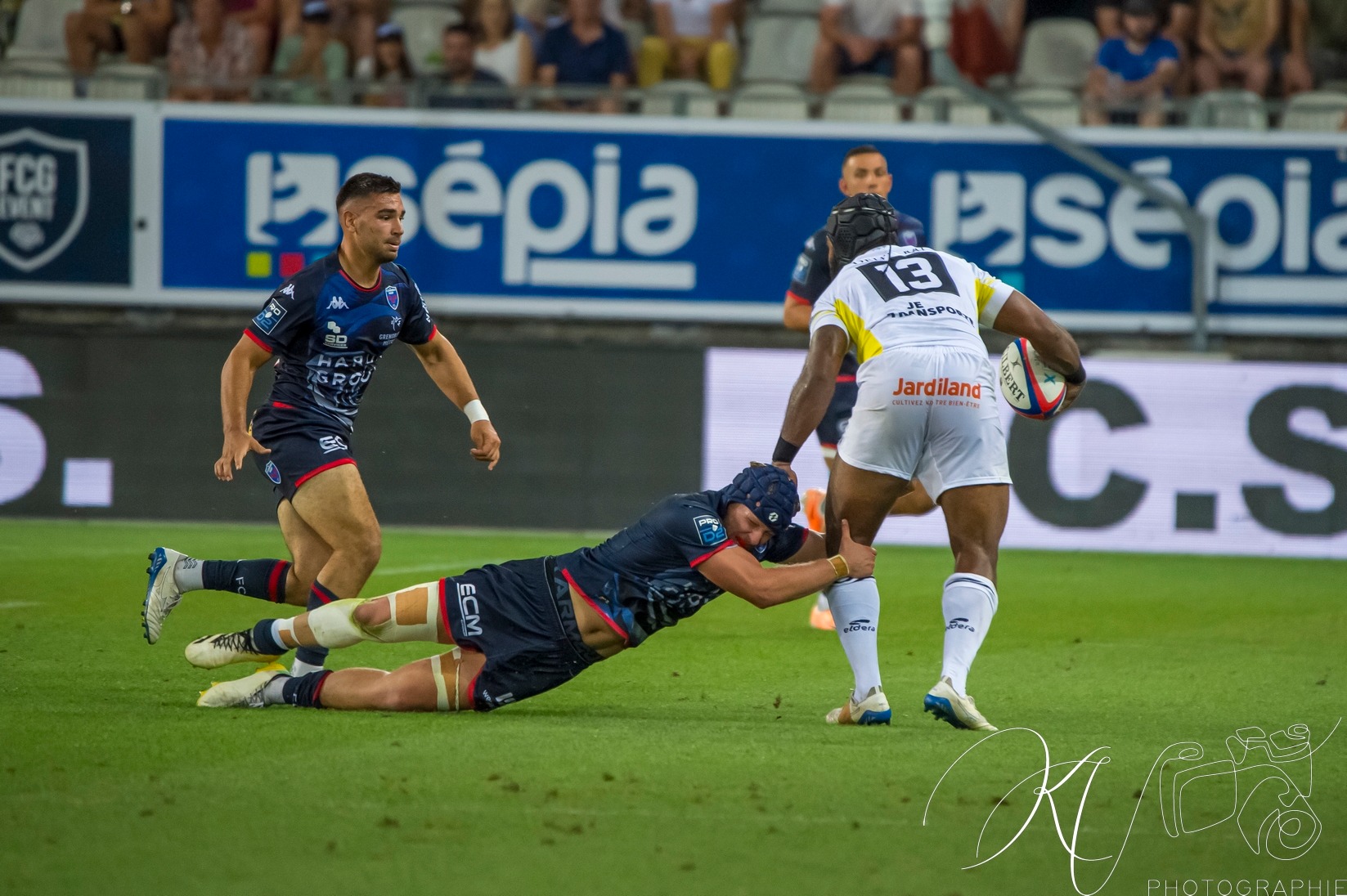  FC Grenoble Rugby - Stade Montois - Rugby - FC Grenoble (30) VS (25) Stade Montois (#2023FCGSM08) Photo by: Karine Valentin | Siuxy Sports 2023-08-18