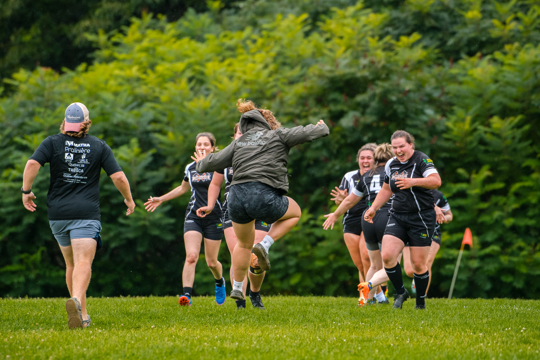  Saint-Georges Lumberjacks - Braves de Trois-Rivières - Rugby - RUGBY QUÉBEC FINALES LPR2 F SÉNIORS 2023 SAB QC- SG Lumberjacks vs Braves Trois-Rivières (#RQF2023LPR2SF1) Photo by: Simon Duquette | Siuxy Sports 2023-08-19