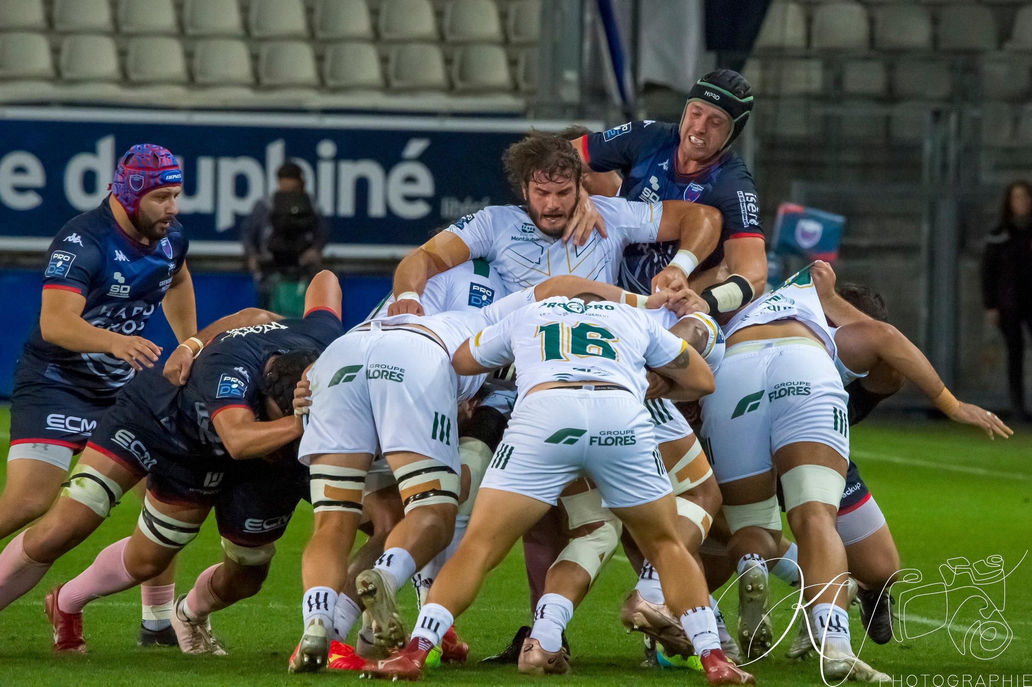  FC Grenoble Rugby - US Montauban - Rugby - Pro D2 - FC Grenoble (37) vs (16) US Montauban (#2023FCGUSM10) Photo by: Karine Valentin | Siuxy Sports 2023-10-19