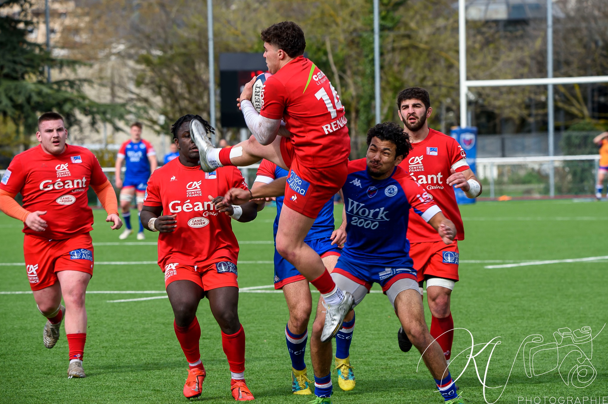  FC Grenoble Rugby - Stade Aurillacois - Rugby - 2023 ESPOIRS FC Grenoble vs Stade Aurillacois (#2023ESPFCGSAU03) Photo by: Karine Valentin | Siuxy Sports 2023-03-26