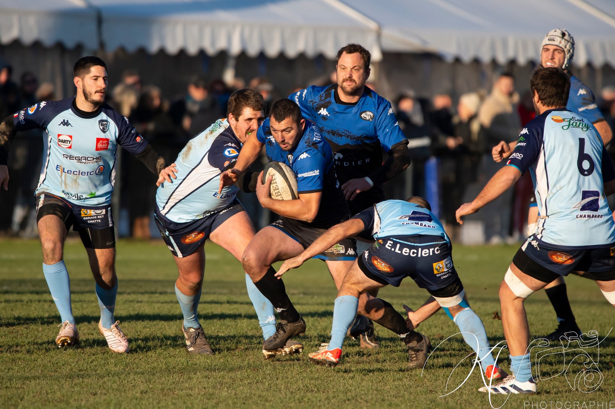  US Vinay - Saint-Marcellin Sports - Rugby - Fed2 2023 - Vinnay vs Saint-Marcellin (#F223USVSMS12) Photo by: Karine Valentin | Siuxy Sports 2023-12-03